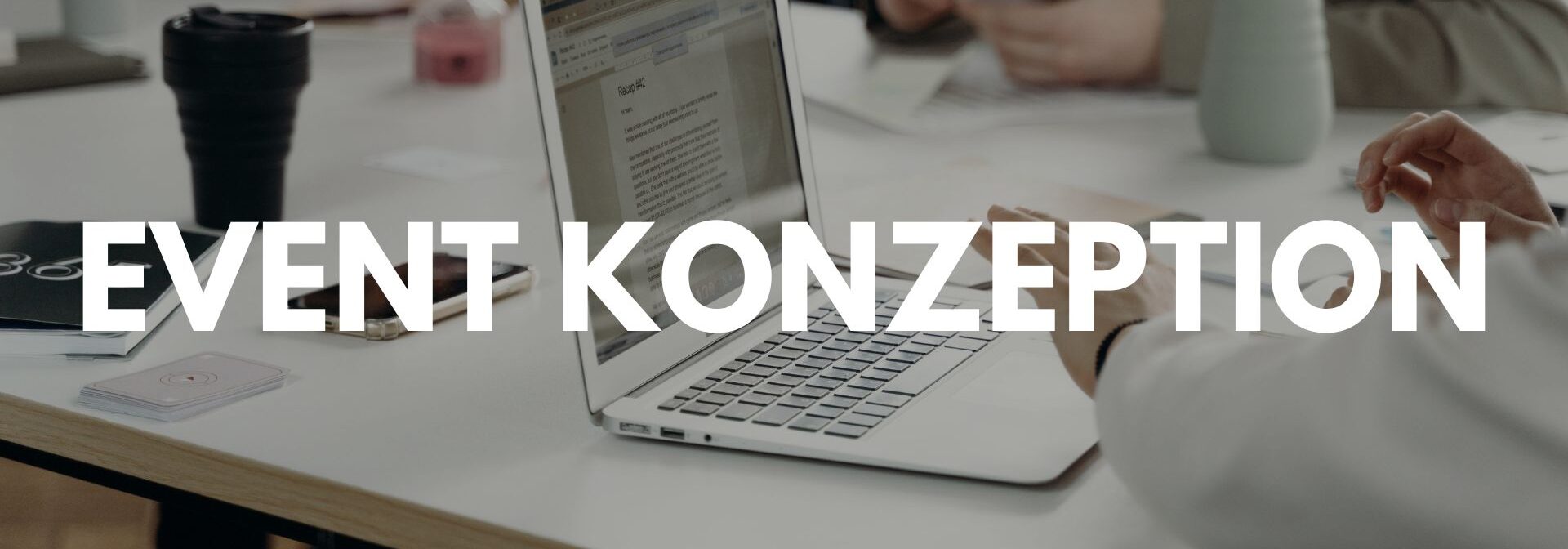 Event Konzeption Header